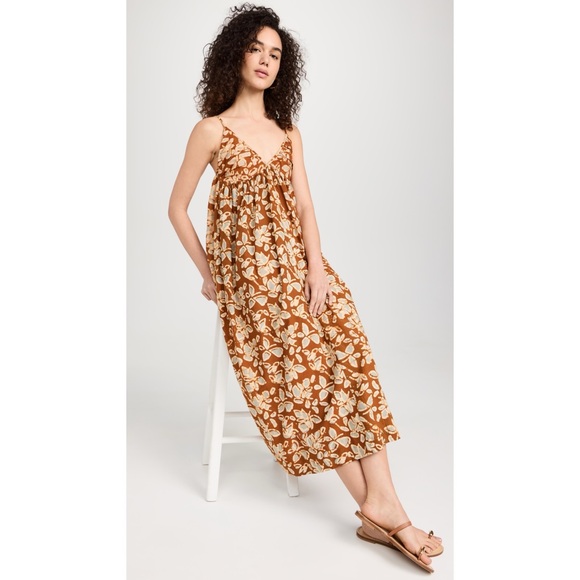 Apiece Apart Dresses & Skirts - APIECE APART Glicina Maxi Dress Floras Dabu Spice
